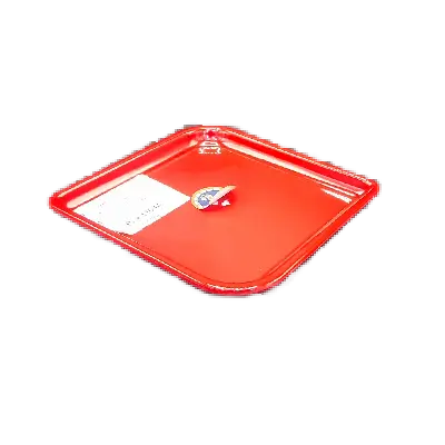 Assiete carré PM 6 rouge Ferdi Awani lot 12pcs AR26.6